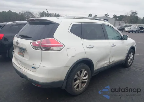 2014 Nissan Rogue Sv z USA, uszkodzony, nr VIN 5N1AT2MT8EC867854